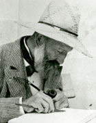 Charles Eugène Perron at work