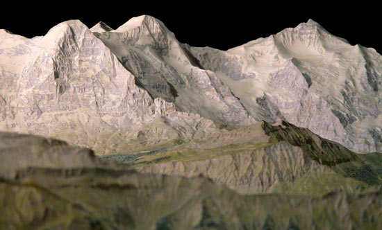 Eiger, Mönch and Jungfrau, Bernese Oberland